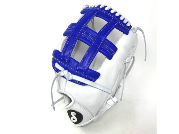 Soto White 15 Inch H Web Slow Pitch Softball Glove